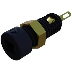 Hirschmann Test & Measurement CO MBI 1 Au, sw mini laboratorní zásuvka zásuvka, vestavná vertikální Ø pin: 2 mm černá 1 ks