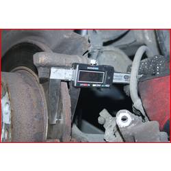 KS Tools 300.0540 Digitální měřič opotřebení brzdových kotoučů 0 - 60 mm, 160 mm