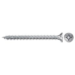 Fischer 670293 Power-Fast II CZF šrouby do dřevotřísky 4.5 mm 30 mm křížová drážka Pozidriv ocel galvanizováno zinkem 100 ks