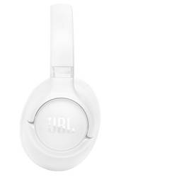JBL Tune 730BT sluchátka uzavřená (Over Ear) Bez kabelu, Bluetooth® bílá složitelná, regulace hlasitosti
