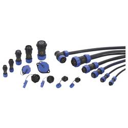 Weipu SP1310 / P 2 I kulatý faston, 1 ks