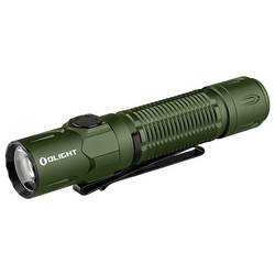 OLight Warrior 3S green 12969 LED kapesní svítilna IPX8 (vodotěsné), s klipem na opasek, s brašnou, s režimem stroboskopu napájeno akumulátorem 2300 lm 176 g