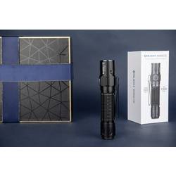 OLight Warrior 3S green 12969 LED kapesní svítilna IPX8 (vodotěsné), s klipem na opasek, s brašnou, s režimem stroboskopu napájeno akumulátorem 2300 lm 176 g