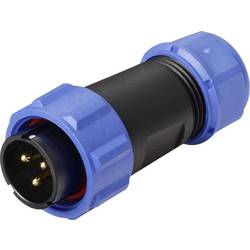 Weipu SP2110 / P 3 I kulatý faston, 1 ks