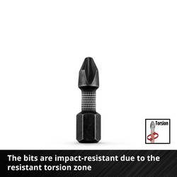 Einhell 108703 sada bitů, 28dílná, 1/4 (6,3 mm)