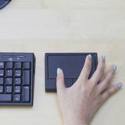 Perixx PERIPAD-704 touchpad, přenos bezdrátový, černá