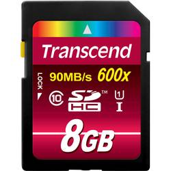 Transcend Ultimate karta SDHC Retail 8 GB Class 10, UHS-I