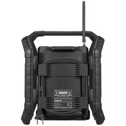 Sangean U-4 DBT+ A500422 odolné rádio, DAB+, FM, AUX, Bluetooth, USB, s USB nabíječkou, s akumulátorem, vodotěšné, nárazuvzdorné, černá