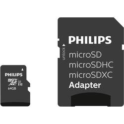 Philips FM64MP45B/00 paměťová karta microSDXC 64 GB Class 10 vč. SD adaptéru