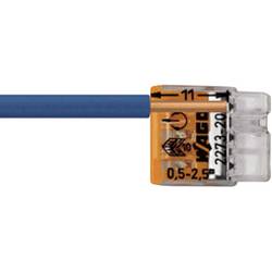 krabicová svorka Tuhost (příčný řez): 0.5-2.5 mm² Pólů: 4 WAGO 2273 100 ks transparentní, červená