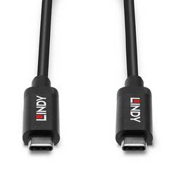 LINDY USB kabel USB 3.2 Gen2 USB-C ® zástrčka, USB-C ® zástrčka 3.00 m černá 43348