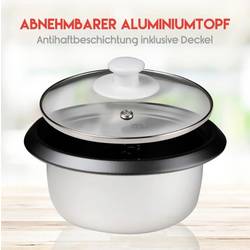 Alpina Switzerland 871125218115 vařič rýže bílá indikátor, s odměrkou, bez BPA