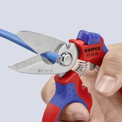 Knipex Zahnuté elektrikářské nůžky s vícesložkovými potahy, zesílenými skelnými vlákny, 160 mm 95 05 20 SB