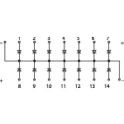 WAGO 289-111 Diodové hradlo, vhodné pro montáž na lištu 0.08 - 2.5 mm² Množství: 1 ks