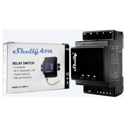 Shelly Shelly Pro 4PM Shelly relé na DIN lištu Bluetooth, Wi-Fi