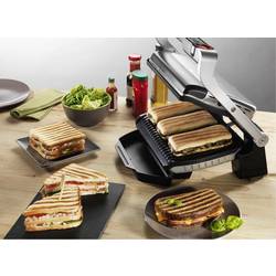 Tefal Optigrill XL elektrický gril, kontaktní gril, nerezová ocel kartáčovaná, černá