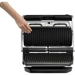 Tefal Optigrill XL elektrický gril, kontaktní gril, nerezová ocel kartáčovaná, černá
