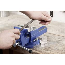 TOOLCRAFT svěrák, TO-10398738, Šířka čelistí: 100 mm, Rozpětí (max.): 125 mm