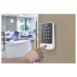 Sygonix SY-6888062 přístupový systém s čtečkou otisků prstů / RFID na omítku 12 V/DC, s podsvícenou klávesnicí