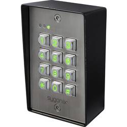 Sygonix SY-6888064 kódový zámek povrchová montáž 12 V DC/AC, 24 V DC/AC, IP65, s podsvícenou klávesnicí
