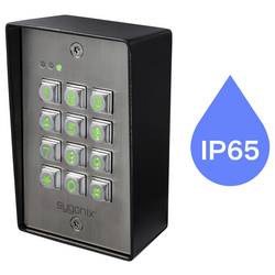 Sygonix SY-6888064 kódový zámek povrchová montáž 12 V DC/AC, 24 V DC/AC, IP65, s podsvícenou klávesnicí