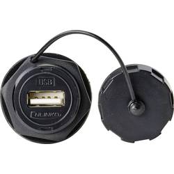 TRU COMPONENTS Vestavná zásuvka USB 2.0 typ A zásuvka, vestavná 50 cm IP67 Množství: 1 ks