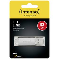 Intenso Jet Line USB flash disk 32 GB stříbrná 3541480 USB 3.2 (Gen 1x1)