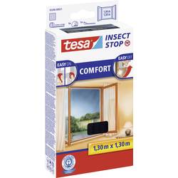 Síť proti hmyzu do oken tesa COMFORT, (š x v) 1300 mm x 1300 mm, antracitová, 1 ks