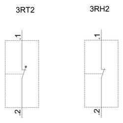 Siemens 3RH2911-1HA01 pomocný spínač okamžité spínání 1 rozpínací kontakt s pomocným kontaktem Vhodné pro značku (relé): Siemens Piece 1 ks
