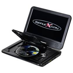 Reflexion DVD1025 Přenosná TV s DVD přehrávačem 25.6 cm 10.1 palec Energetická třída (EEK2021): E (A - G) napájení z akumulátoru