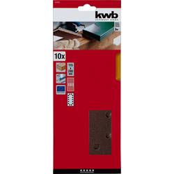 kwb 818720 brusný papír Zrnitost 180 (d x š) 280 mm x 115 mm 10 ks