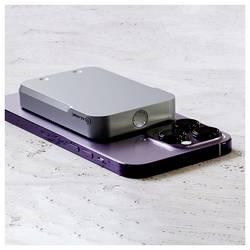 Alogic Matrix Universal Magnetic powerbanka Li-Ion, 5000 mAh, MagSafe, USB-C®, bílá