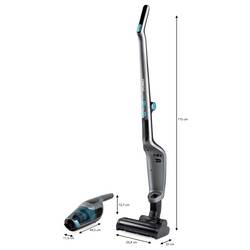 DOMO AKKU-STAUBSAUGER2-IN-1, DO249SV akumulátorový vysavač, 21.6 V