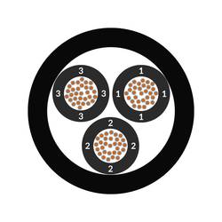 LAPP 15340003/1000 Železniční kabel MM 2 x 2.5 mm² + 2 x 2.5 mm² 1000 m