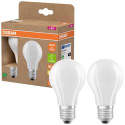 OSRAM HOMELIGHTING 4099854253560 LED Energetická třída (EEK2021) A (A - G) E27 klasická žárovka 5 W = 75 W teplá bílá (Ø x v) 60 mm x 60 mm 2 ks