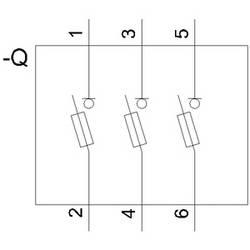 Siemens 3NP11331BC20 výkonový odpínač pojistky 3pólový 160 A 690 V/AC 1 ks
