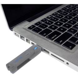 LogiLink zámek portu USB AU0045 sada 8 ks stříbrná, modrá zámek s klíčem vč. 1 klíče AU0045
