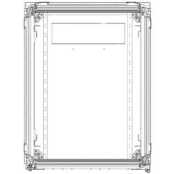 19 skříň pro datové sítě LogiLink D22S61G 1000 mm 22 U šedobílá (RAL 7035)
