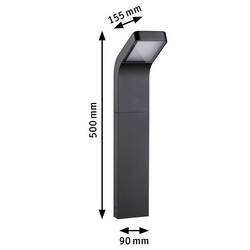 Paulmann 94746 Kulma Poller anthrazit Osvětlení chodníčků LED 7.5 W antracitová