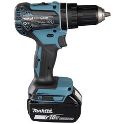 Makita DHP485RTJ aku příklepový šroubovák, 2cestný, vč. 2x aku, vč. nabíječky, kufřík, DHP485RTJ