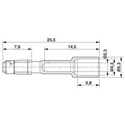 Krimpovací kontakt 1605643 SF-7QS2000 Phoenix Contact Množství: 50 ks