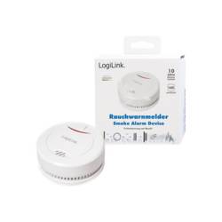 LogiLink SC0010 LogiLink Smoke Detector with VdS Approval - Rauchmelder audio adaptér bílá