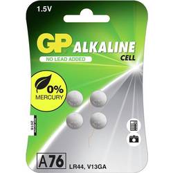 Baterie GP BATTERY - GP A76 - 4 x LR44 - alkalická