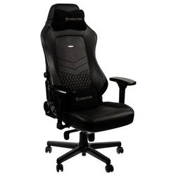 Noblechairs noblechairs HERO Echtleder Gaming Stuhl - schwarz/schwarz herní židle černá
