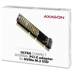 AXAGON PCEM2-1U 1 port karta PCI-Express PCIe Vhodný pro (SSD): 2280