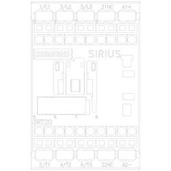 Siemens 3RT2015-2KB42 stykač 3 spínací kontakty 690 V/AC 1 ks
