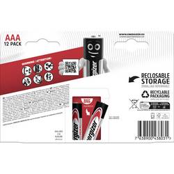 Energizer Max mikrotužková baterie AAA alkalicko-manganová 1.5 V 12 ks