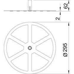 OBO Bettermann 5403124 F-FIX-B10 montážní příslušenství 10 ks