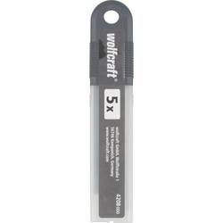 Wolfcraft 4208000 Odlamovací čepele profi sharp 18 mm černá 1 ks