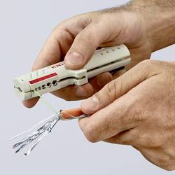 Knipex 16 65 125 SB odizolovací nástroj Vhodné pro odizolovací kleště CAT5 kabel 4.5 do 10 mm 0.2 do 4.0 mm²